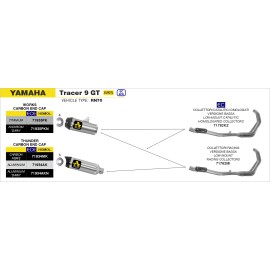 COLECTOR ARROW YAMAHA TRACER 9 '21 RACING STAINLESS (VERSION BAJA)