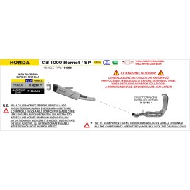 ESCAPE ARROW HONDA CB 1000 HORNET 2025 INDY RACE EVO TITANIUM EXHAUST