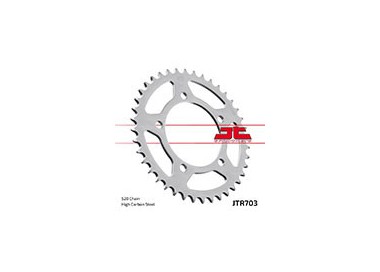 Pinhões e COROAS JT Sprockets coroa JT 703-40 | REBESA.COM