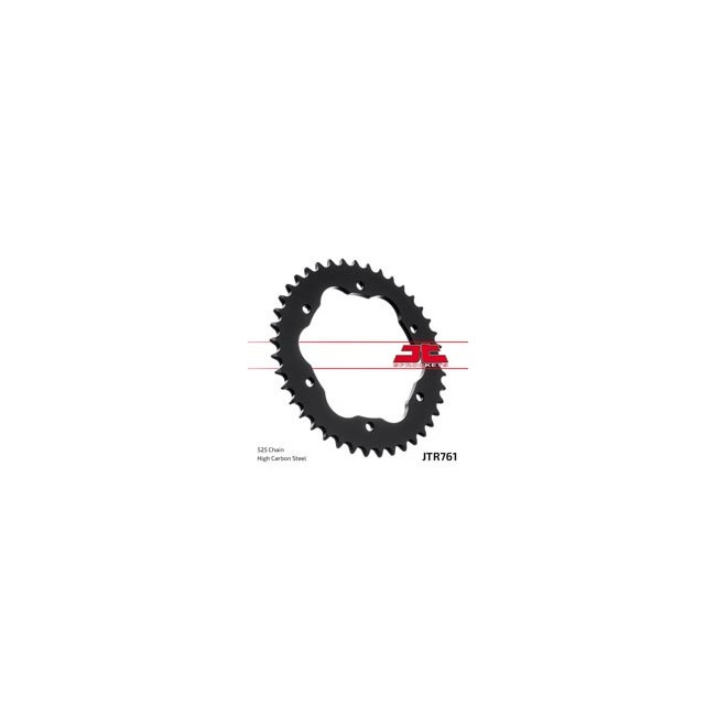 Pinhões e COROAS JT Sprockets coroa JT 761-38 ALUMINIO | REBESA.COM Pinhões e COROAS JT Sprockets coroa JT 761-38 ALUMINIO | REBESA.COM