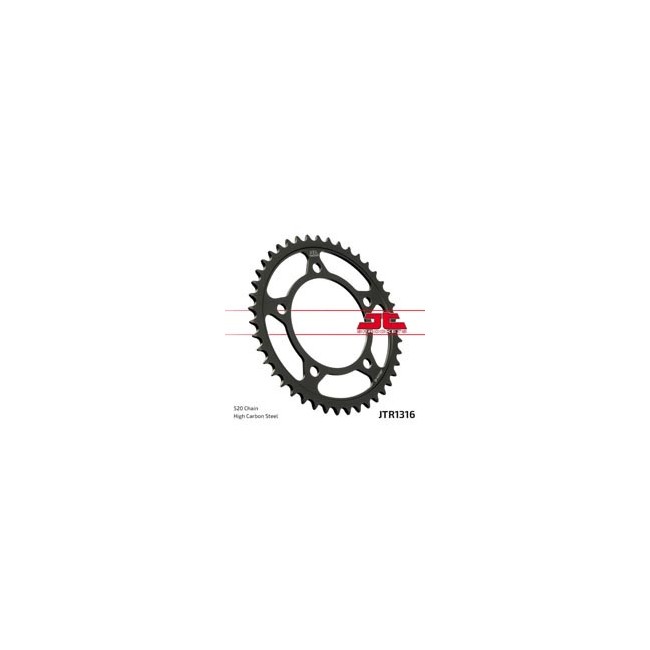Piñones y Cadenas JT Sprockets CORONA JT 1316-41 | REBESA.COM
