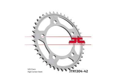 Piñones y Cadenas JT Sprockets CORONA JT 1304-42 NEGRA | REBESA.COM