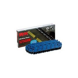 Cadena RK CADENA RK 525 GXW 124P AZUL para moto | REBESA.COM