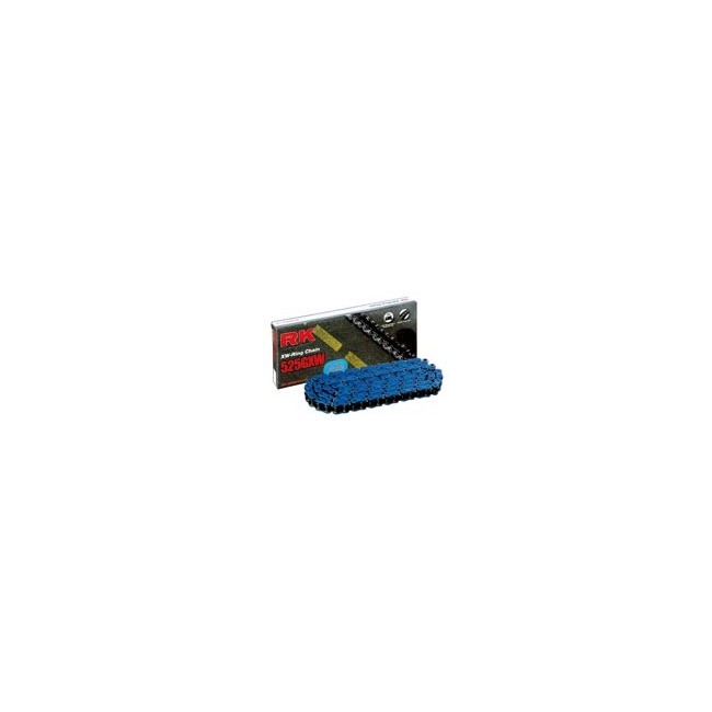 Cadena RK CADENA RK 525 GXW 124P AZUL para moto | REBESA.COM