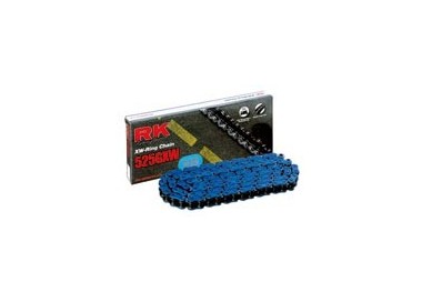 Cadena RK CADENA RK 525 GXW 124P AZUL para moto | REBESA.COM