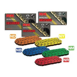 Cadena RK CADENA RK 525 GXW 124P VERDE para moto | REBESA.COM