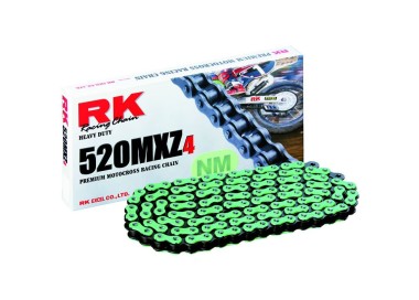 Cadena RK CADENA RK NM 520 MXZ4 120P VERDE para moto | REBESA.COM
