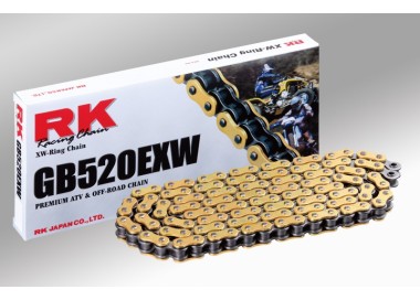 Cadena RK CADENA RK 520EXW 120P para moto | REBESA.COM