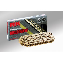 Cadena RK CADENA RK NR 530 GXW 118P ROJA para moto | REBESA.COM