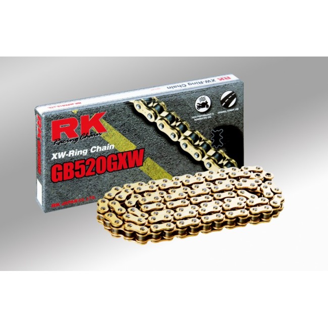 Corrente RK CORRENTE RK NR 530 GXW 118P ROJA para moto | REBESA.COM Corrente RK CORRENTE RK NR 530 GXW 118P ROJA para moto | REBESA.COM