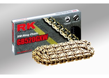 Corrente RK CORRENTE RK NR 530 GXW 118P ROJA para moto | REBESA.COM