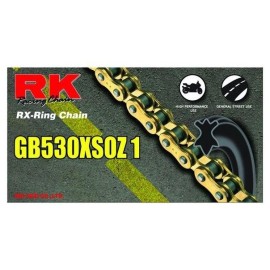 Cadena RK CADENA RK GB 530 XSOZ1 118P ORO para moto | REBESA.COM