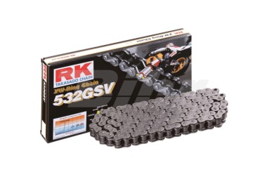 Cadena RK CADENA RK 532 GSV 116P para moto | REBESA.COM