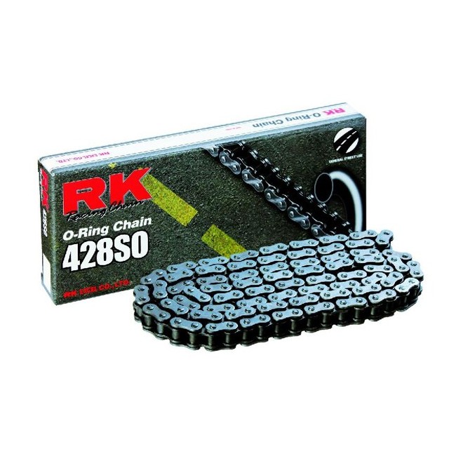 Corrente RK CORRENTE RK 428 XS0 140P para moto | REBESA.COM