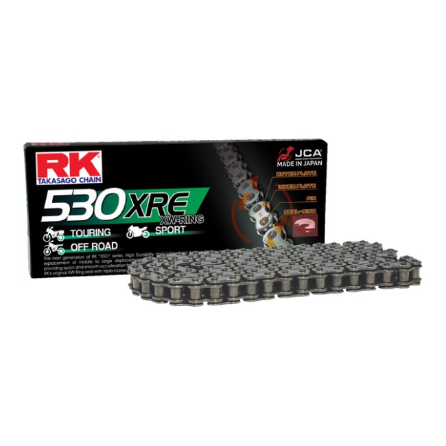 Cadena RK CADENA RK 530 XRE 122P para moto | REBESA.COM