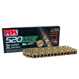 Cadena RK CADENA RK GB520 XRE 120P ORO para moto | REBESA.COM
