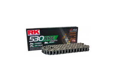 Corrente RK CORRENTE RK 530 XRE 114P CLF CLASSIC STEEL para moto | REBESA.COM