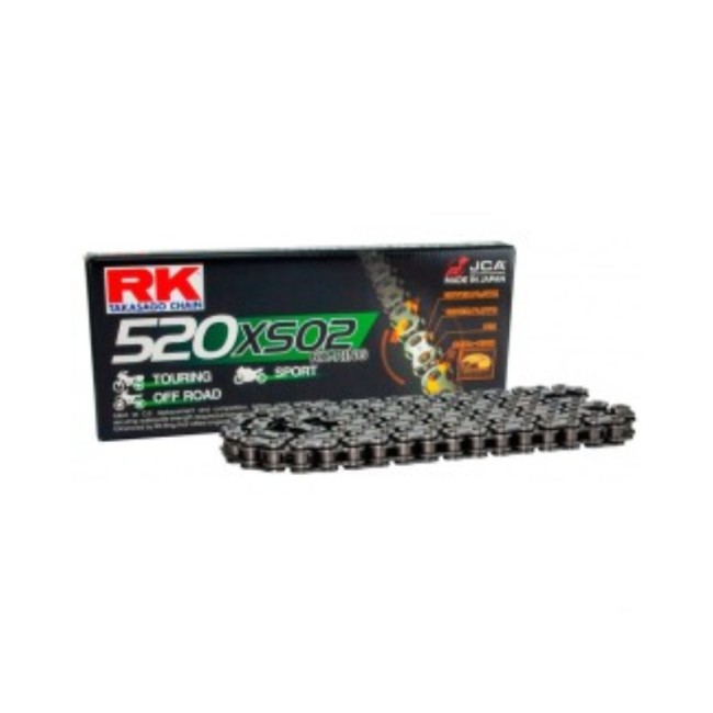 Cadena RK CADENA RK 520 XSO2 124P CLF ORO para moto | REBESA.COM