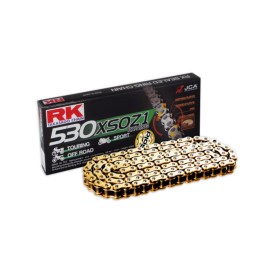 Cadena RK CADENA RK 530 XSOZ1 120P CLF ORO para moto | REBESA.COM