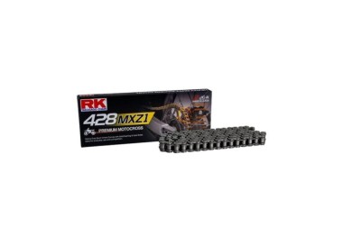 Corrente RK CORRENTE RK 428 MXZ1 132P CL CLASSIC STEEL para moto | REBESA.COM