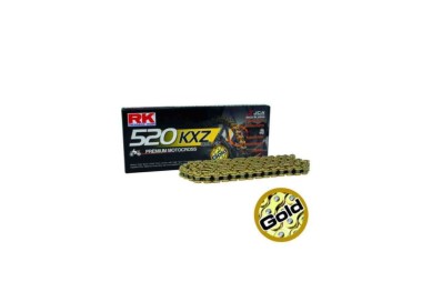 Cadena RK CADENA RK 520 KXZ 120P CL ORO para moto | REBESA.COM