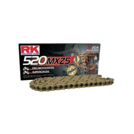 Cadena RK CADENA RK 520 MXZ5 120P CL ORO para moto | REBESA.COM