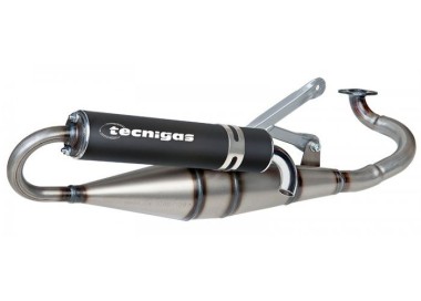 ESCAPE TECNIGAS NEXT R Tomos A35B Targa Black Alu.