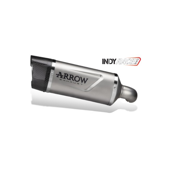 ESCAPE ARROW BMW R 1300 GS '24 HOMOLOGATED ALUMINIUM INDY RACE EVO SILENCER WITH CARBON END CAP