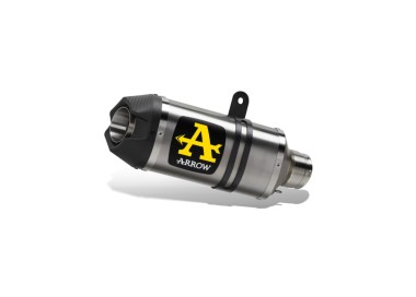 ESCAPE ARROW HONDA CBR 500R '24 INDY RACE ALUMINIUM DARK EXHAUST