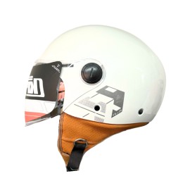 Casco KRP Helmets CASCO KRP DEMI JET NEW CAP CON VISERA Y VISOR SOLAR para moto | REBESA.COM