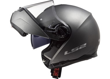 CAPACETE LS2 FF325 STROBE TITANIUM MATE para moto | REBESA.COM