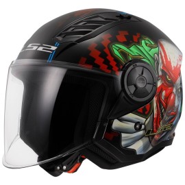 CASCO LS2 OF616 AIRFLOW II HAPPY DREAMS para moto | REBESA.COM