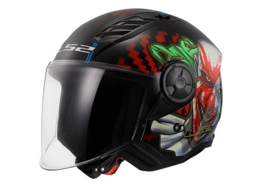 CASCO LS2 OF616 AIRFLOW II HAPPY DREAMS para moto | REBESA.COM