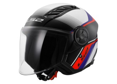 CASCO LS2 OF616 AIRFLOW II RUSH para moto | REBESA.COM
