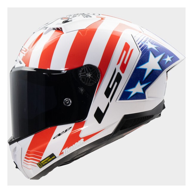 CASCO LS2 FF805 THUNDER GP AERO REPLICA BAZ CASCO LS2 FF805 THUNDER GP AERO REPLICA BAZ