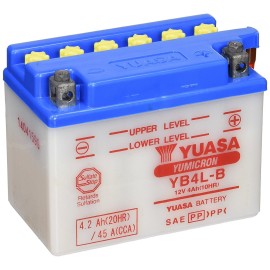 Batería para motocicleta Yuasa Yumicon 4,2Ah 45A CP YB4L-B