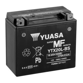 Batería para motocicleta Yuasa MF 18,9Ah 270A CP YTX20L-BS
