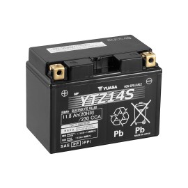Batería para motocicleta Yuasa MF 11,8Ah 230A WC YTZ14S