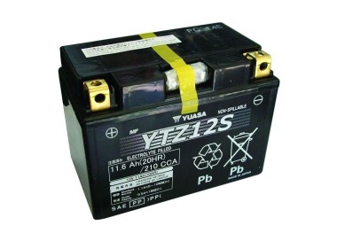 Batería para motocicleta Yuasa MF 11,6Ah 210A WC