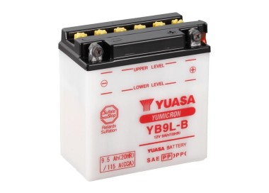 Batería para motocicleta Yuasa Yumicon 9,5Ah 115A DC YB9L-B