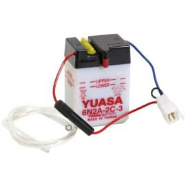Batería para motocicleta Yuasa Conventional 2,1Ah *A DC 6N2A-2C-3