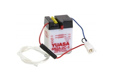 Batería para motocicleta Yuasa Convencional 2,1Ah *A DC