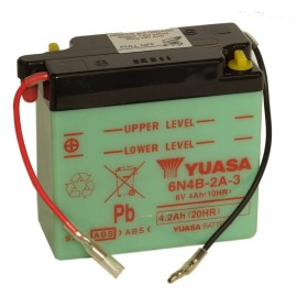 Batería para motocicleta Yuasa Conventional 4,2Ah *A DC 6N4B-2A-3