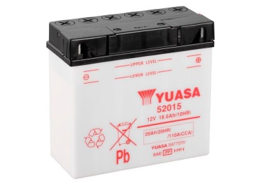 Batería para motocicleta Yuasa Yumicron 20Ah 110A DC