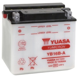 Batería para motocicleta Yuasa Yumicon 16,8Ah 207A DC YB16B-A