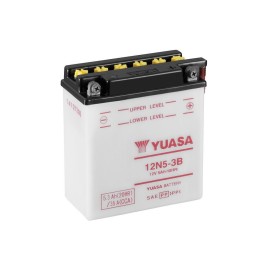 Batería para motocicleta Yuasa Conventional 5,3Ah 35A CP 12N5-3B