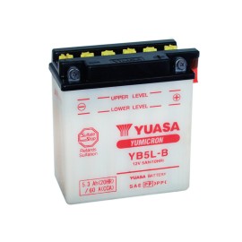 Batería para motocicleta Yuasa Yumicon 5,3Ah 60A CP YB5L-B