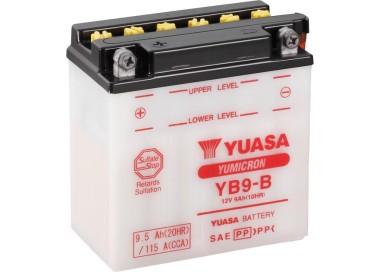 Batería para motocicleta Yuasa Yumicon 9,5Ah 115A CP YB9-B