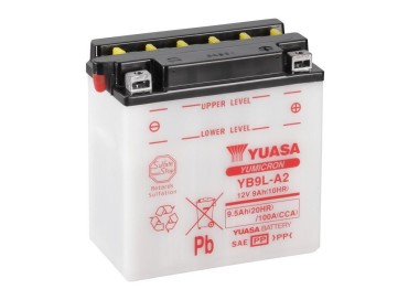 Batería para motocicleta Yuasa Yumicon 9,5Ah 100A CP YB9L-A2