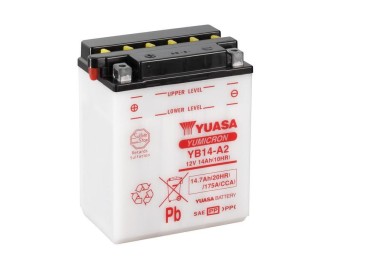 Batería para motocicleta Yuasa Yumicon 14,7Ah 175A CP YB14-A2
